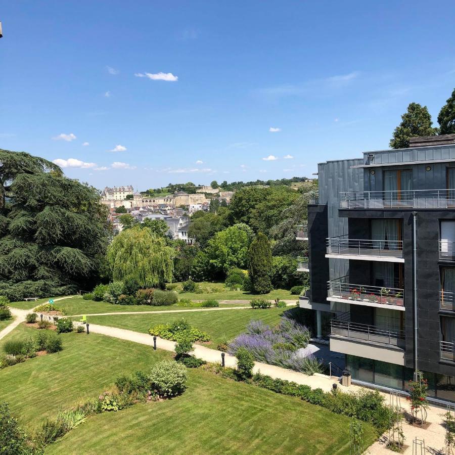 Domitys Le Parc De Vinci Aparthotel Amboise Exteriör bild